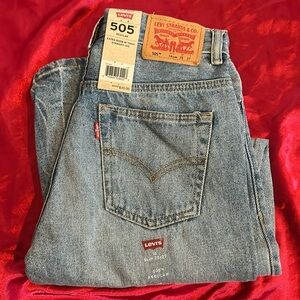 NWT Levi’s 505 Boys Denim Jeans